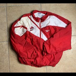 Vintage Reebok LSU windbreaker size XL
